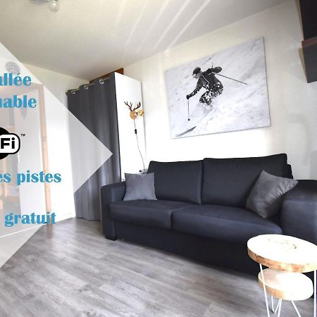 Au Pied Des Pistes B31, Chaleureux Studio 4 Pers, Vue Sur La Vallee Imprenable Avec Wifi, Draps Non Compris Сен-Жан-д'Оль Екстер'єр фото