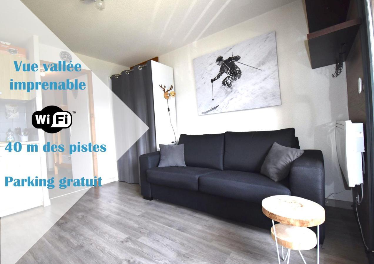 Au Pied Des Pistes B31, Chaleureux Studio 4 Pers, Vue Sur La Vallee Imprenable Avec Wifi, Draps Non Compris Сен-Жан-д'Оль Екстер'єр фото
